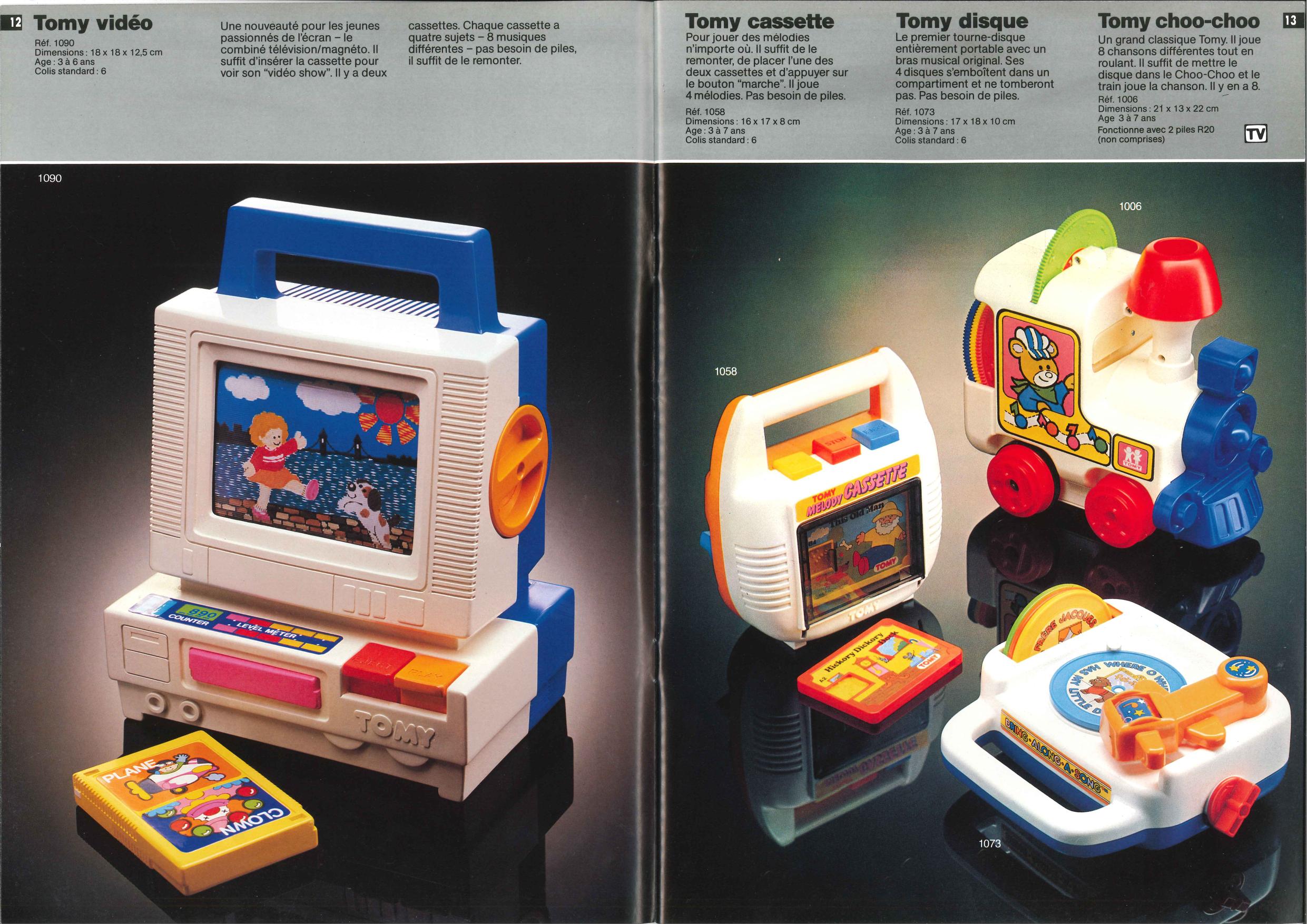 tomy spielzeug 80er 1988 Tomy :: Contenu